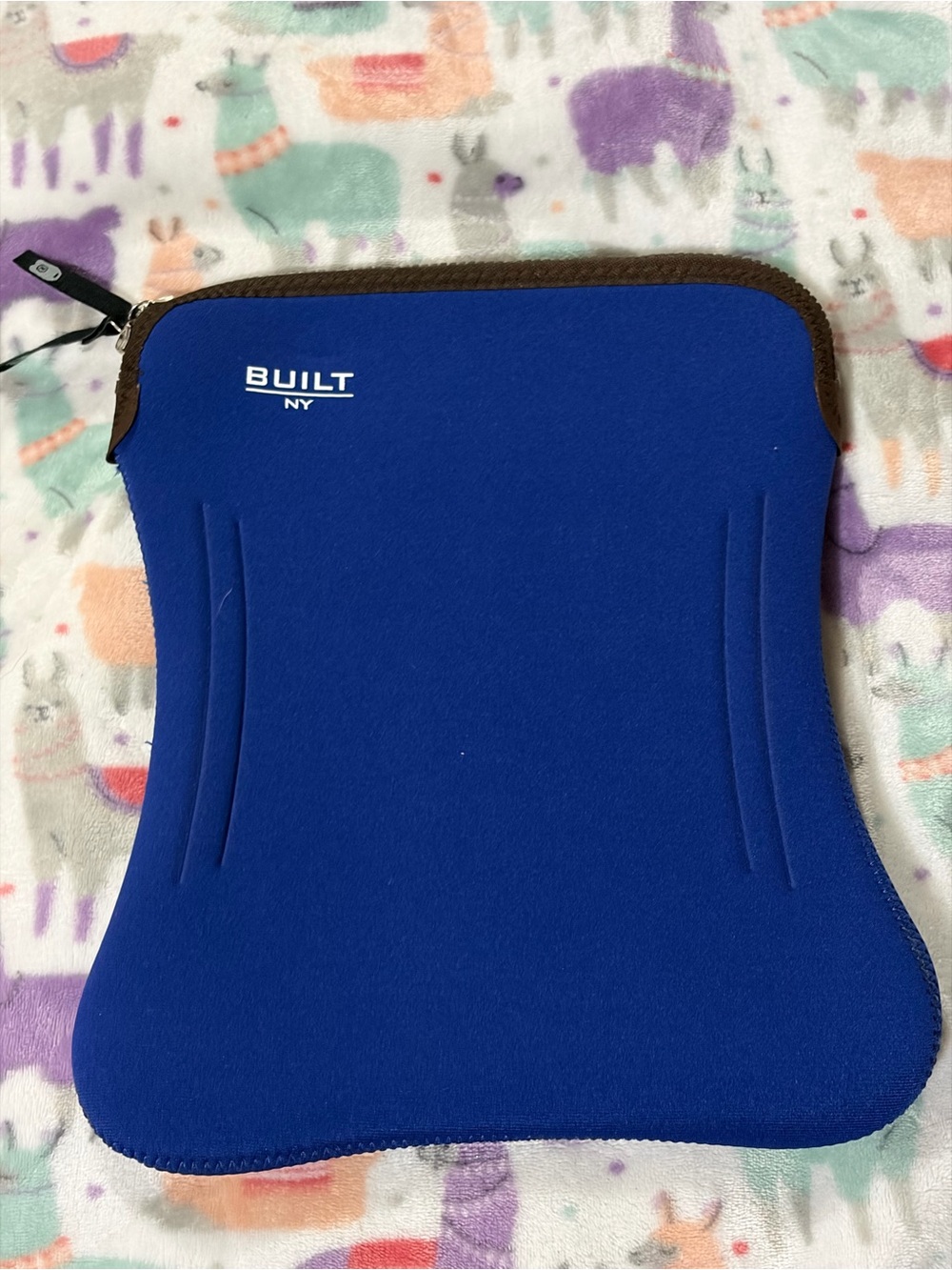 BUILT NY royal blue neoprene laptop/tablet sleeve case
